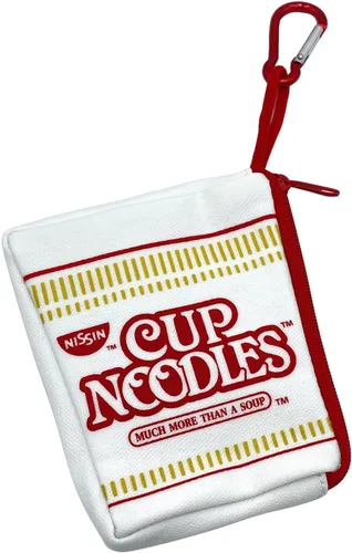 Miniatura 3 de Nissin Cup Noodles Monedero, blanco, pequeño, Blanco, Monedero