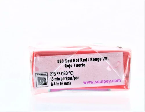 Miniatura 2 de Sculpey Iii arcilla polimérica 2oz-rojo rojo intenso