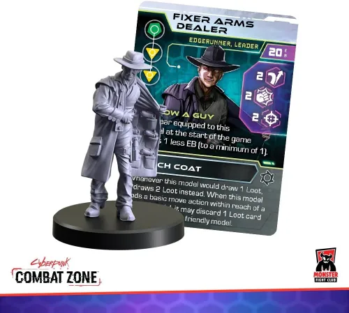Miniatura 4 de Monster Fight Club Cyberpunk Red Combat Zone Miniatures: Edgerunners 2 Starter Gang