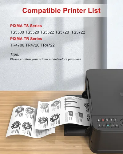 Miniatura 3 de EaseFusion PG-275XL - Cartucho de tinta negra de repuesto para Canon Ink 275 PG-275 275XL, compatible con impresoras PIXMA TR4720 TS3522 TR4700