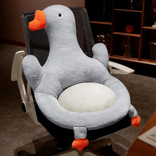 Miniatura 10 de Cojín nido de asiento trasero de dibujos animados, almohadilla para silla de oficina para interiores y exteriores, soporte copetudo para sentarse