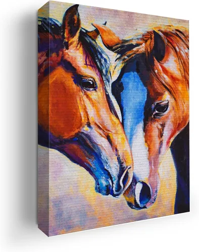 Miniatura 51 de Mavis Print - Lienzo decorativo para pared con diseño de conejo/conejo, 36 x 36 pulgadas, decoración de pared de animales impresos en HD y marco