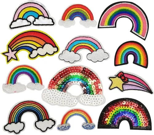 Miniatura 5 de 24 piezas de insignias de soldado para niños, parche bordado para coser/planchar en la ropa, vestido, sombrero de planta, jeans, flores de costura