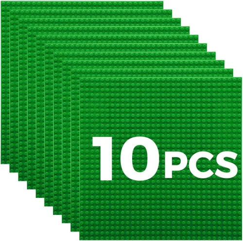 Miniatura 8 de Placas de construcción clásicas de 10 x 10 pulgadas, 100% compatibles con todas las principales marcas y mesas de actividades, plataformas creativas