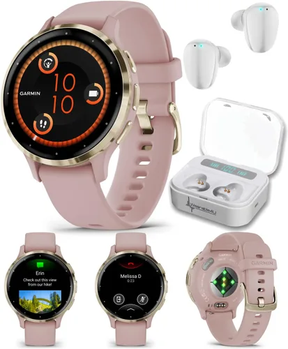 Miniatura 16 de Reloj inteligente Garmin Venu 3 GPS con pantalla AMOLED de 45 mm, características avanzadas de salud y fitness, hasta 14 días de batería, modo