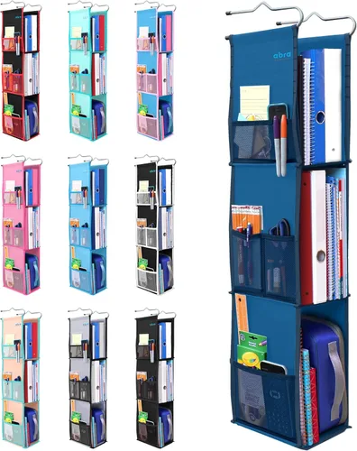 Miniatura 10 de Abra Company - Organizador colgante de 3 repisas para armario, con tela saludable para niños, respetuosa con el medio ambiente, banda segura