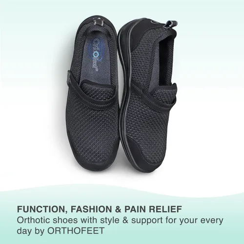 Miniatura 6 de Orthofeet Zapatos ortopédicos para mujer, para aliviar la fascitis plantar, para juanetes y fascitis plantar
