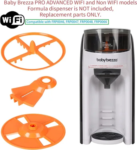 Miniatura 2 de 5 piezas de repuesto compatibles con Baby Brezza Formula Pro Advanced y WiFi modelo FRP0046 FRP0047 FRP0048 FRP0066