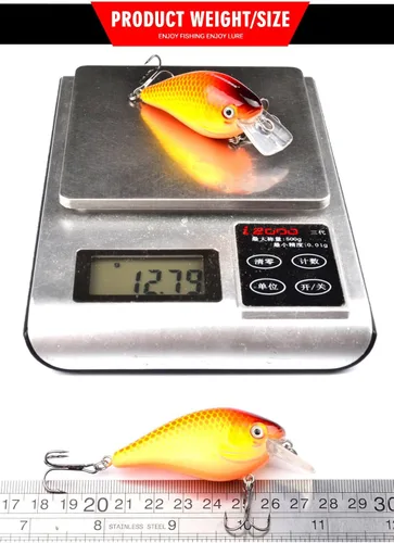 Miniatura 4 de PROBEROS Juego de señuelos de pesca Crankbaits Hard Baits Boat Ocean Topwater Señuelos Kit de aparejos de pesca, juego de cebos duros para trucha