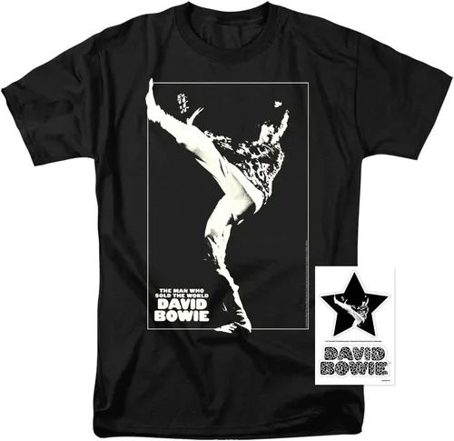 Miniatura 2 de David Bowie El hombre que vendió el mundo álbum camiseta y pegatinas