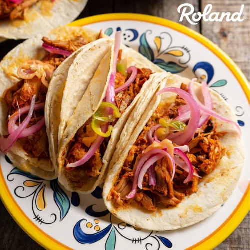 Miniatura 7 de Roland Foods Salsa de pimienta habanero, comida importada especial, botella de 32 onzas, paquete de 1