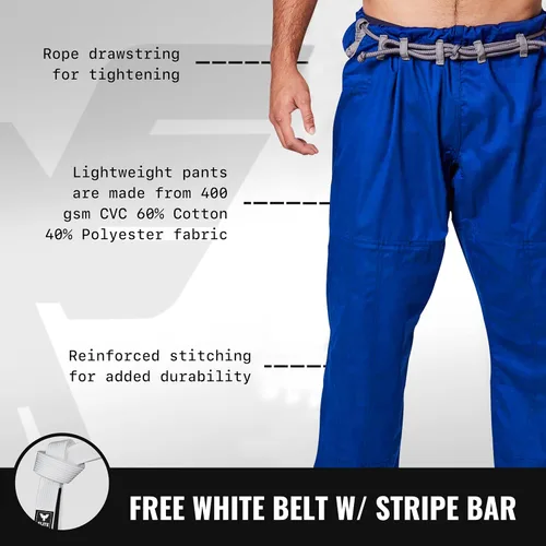 Miniatura 4 de Elite Sports Kimono para hombres aprobado por la IBJJF (Federación Internacional de Jiu Jitsu Brasileño) de tela pre-encogida para Jiu Jitsu