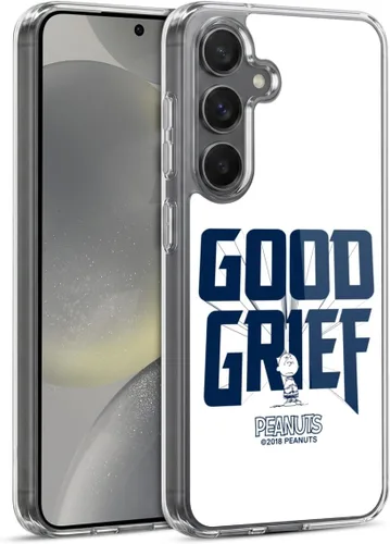 Miniatura 80 de Head Case Designs Funda de gel con licencia oficial de Peanuts Woodstock Insignia Rock Tees [protección de grado militar] compatible con Samsung