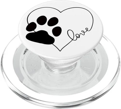 Miniatura 8 de Love Dogs Valentine PopSockets Grip and Stand for Phones and Tablets