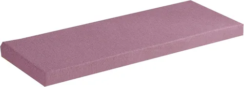 Miniatura 9 de Elegante cojín de banco de color sólido con lazos, cojín antideslizante para banco de interiores y exteriores, cojín de muebles de patio, cojín