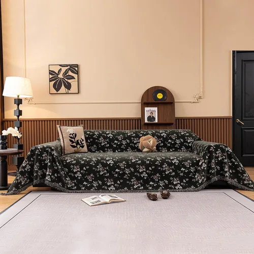 Miniatura 80 de ROOMLIFE Manta Funda Azteca Bohemia para Sofá, Decoración del Hogar Estilo Granja, Fundas de Sofá para Loveseat, Sofás de 2/3 Cojines, Apta