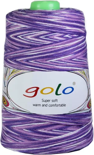 Miniatura 28 de golo Hilo de cono de lana para tejer 8.8oz 400yd 100% hilo de lana para tejer a mano 401-Blanco
