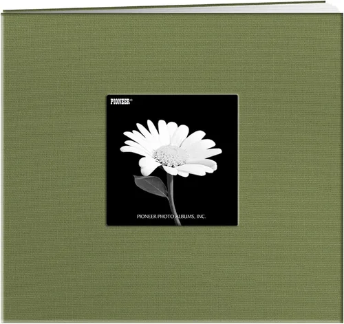 Miniatura 13 de Pioneer MB-811CBFBLK - Libro de memorias con marco de tela, encuadernado con postes, 8 1/2 pulgadas x 11 pulgadas, color negro profundo