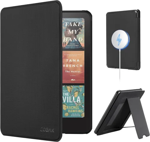 Miniatura 17 de CoBak Lightweight Stand Case for TCL 7" 12th Gen 2024 and Colorsoft with Right Hand Strap - Compatible with iPhone MagSafe, for Samsung/Belkin/Anker