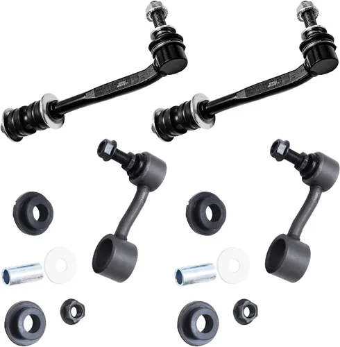 Miniatura 30 de Detroit Axle - 4 barras estabilizadoras AWD para Chrysler 300 2005-2019 Dodge Charger 2005-2008 2005-2008 Magnum Stabilizer Enlaces de extremo