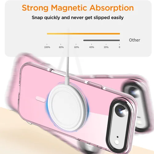 Miniatura 151 de AICase Funda protectora para iPhone 16 compatible con iPhone 16, delgada, ligera, transparente [no amarillenta] Diseño vibrante