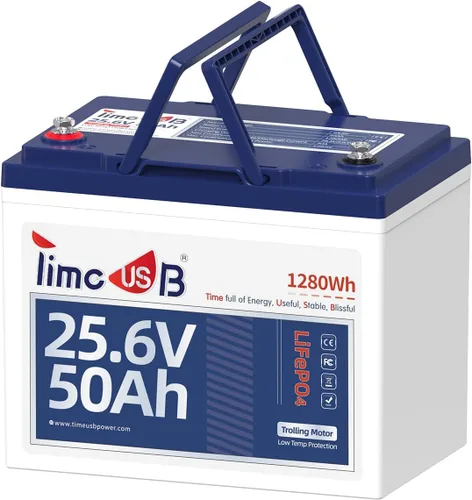 Miniatura 13 de Timeusb Batería de litio LiFePO4 de 12V 6Ah, recargable con más de 2000 ciclos, baja autodescarga y peso ligero, perfecta para autocaravanas