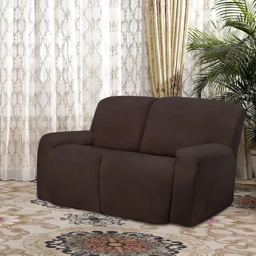Miniatura 2 de Easy-Going - Funda elástica de microfibra para sofá reclinable seccional, suave vellón ajustable a tu sofá de 2 cuerpos, lavable, protege tus