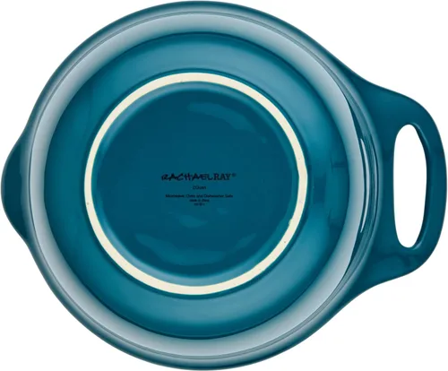 Miniatura 10 de Rachael Ray Ceramics - Juego de cuencos para mezclar con boquilla de vertido, 1 cuarto de galón y 2 cuartos de galón, verde azulado