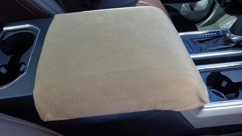 Miniatura 6 de Car Console Covers Plus Fabricado en Estados Unidos diseñado para adaptarse tanto a consolas de asiento delantero como trasero para Nissan Armada