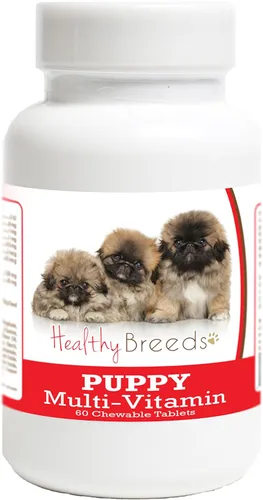 Miniatura 88 de Healthy Breeds Comprimido multivitamínico Pug Puppy Dog 60