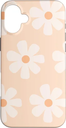 Miniatura 22 de Orange Floral Aesthetics Daisy Flower Daisies Pattern Case for iPhone 16