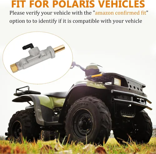 Miniatura 7 de M MATI Cilindro maestro de freno trasero para Polaris Sportsman 335 400 450 500 600 700 800 Scrambler 400 500 Diesel 455 Sport 400 Trail Blazer 250