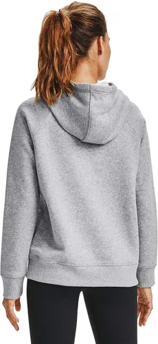 Miniatura 2 de Under Armour Rival - Sudadera con capucha para mujer, de vellón, sin botones