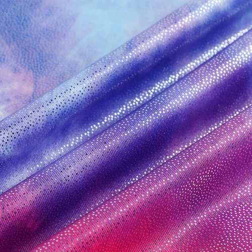 Miniatura 78 de HOZIY - Leotardos de gimnasia con pantalones cortos brillantes para niñas pequeñas; estampados de unicornio, aurora, arco iris, sirena, dinosaurio