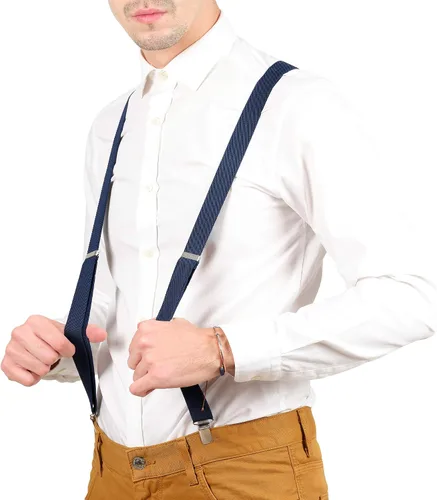 Miniatura 66 de Tirantes para hombre Tirantes elásticos con espalda en Y