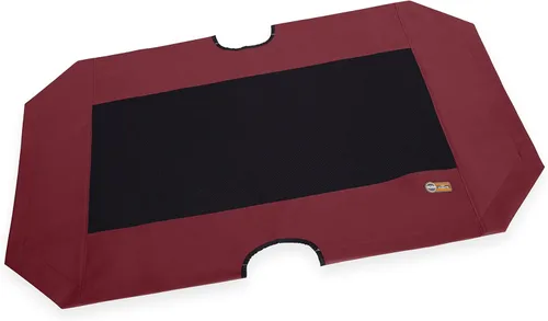Miniatura 12 de K&H Pet Products Cuna para mascotas original, cama elevada para perros, malla verde/negra, mediana, 32 x 25 x 7 pulgadas