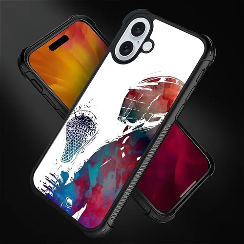 Miniatura 15 de Compatible con funda para iPhone 6 Plus/6s Plus,Bite Your Teeth Diseño de patrón asombroso, funda trasera dura de PC anti-arañazos y a prueba