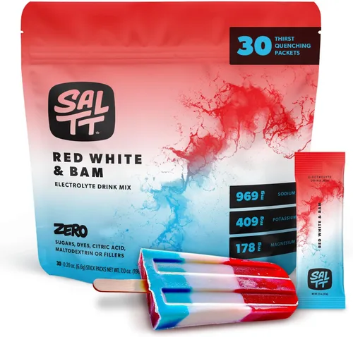 Miniatura 11 de SALTT Electrolytes Polvo Mezcla de Bebida Saborizada - Cherry Chill - 30 Paquetes de Hidratación - Magnesio, Potasio, Sodio, Oligoelementos - Sin