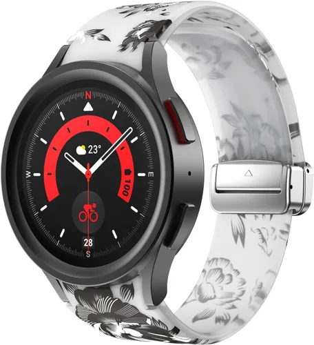 Miniatura 23 de VeveXiao Correa deportiva compatible con Samsung Galaxy Watch 7 FE 6 5 4 Band 1.575 in 1.732 in/Galaxy Watch 5 Pro Band 1.772 pulgadas, correa