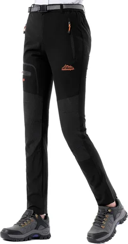 Miniatura 2 de BenBoy Pantalones de senderismo para mujer, impermeables, ligeros, de secado rápido, casuales, para exteriores