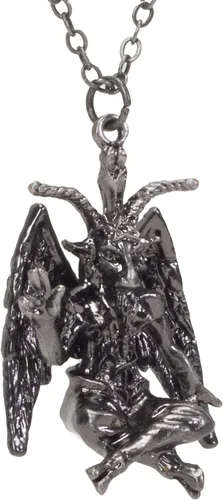 Miniatura 3 de BOTEGA - Figura exclusiva de Baphomet Satánico Pagano Demonio Oculto Cabra de Mendes