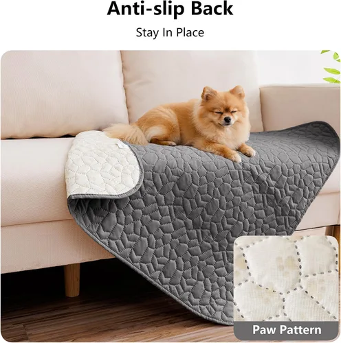 Miniatura 3 de Manta impermeable para perro, lavable, antideslizante, fundas de sofá para mascotas, resistentes al pelo de mascotas, para cama, silla, muebles