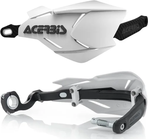 Miniatura 3 de Acerbis 2634661007 Guardamanos, negro/blanco