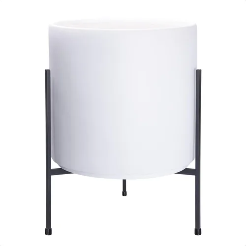 Miniatura 10 de Macetero moderno con soporte de metal de 8, 10, 12 y 14 pulgadas, para plantas
