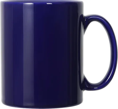 Miniatura 10 de harebe Taza de café extra grande de 22 onzas, taza de té gigante de cerámica lisa, gran capacidad y asa para papá y hombres, color blanco