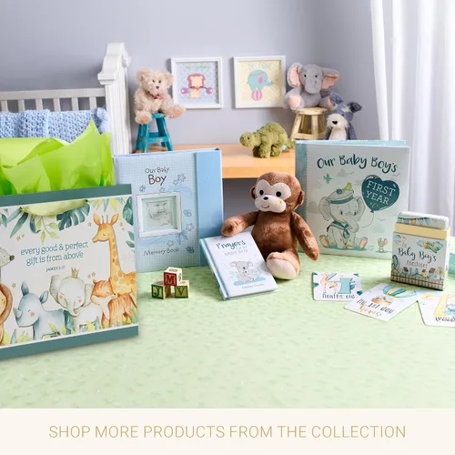 Miniatura 7 de Christian Art Gifts Bolsa de regalo grande de las Escrituras de Paisaje con tarjeta de felicitación y juego de papel de seda para niños: cada