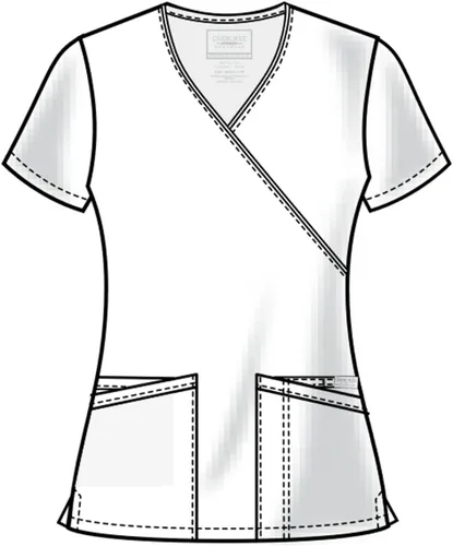 Miniatura 4 de Cherokee Mujer Scrubs Top Workwear Profesionales Mock Wrap WW655