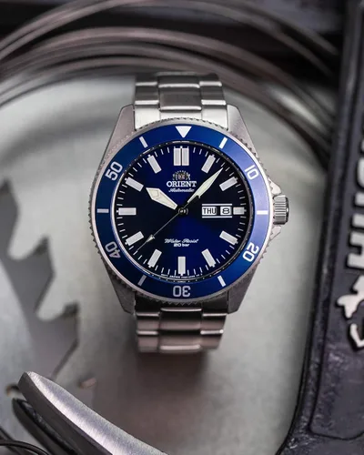 Miniatura 5 de Orient Reloj japonés estilo buceador automático y manual Kanno