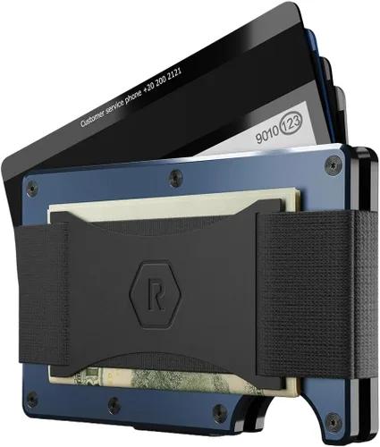Miniatura 4 de The Ridge Wallet - Slim Minimalist Compact Wallet and Card Holder RFID Protected Front Pocket Wallets Integrated Money Clip