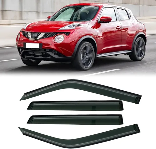Miniatura 75 de Visera de ventana para Honda Civic 2022-2025, protectores de lluvia de canal exterior, escudos, deflector de ventilación, sombra, viento, humo